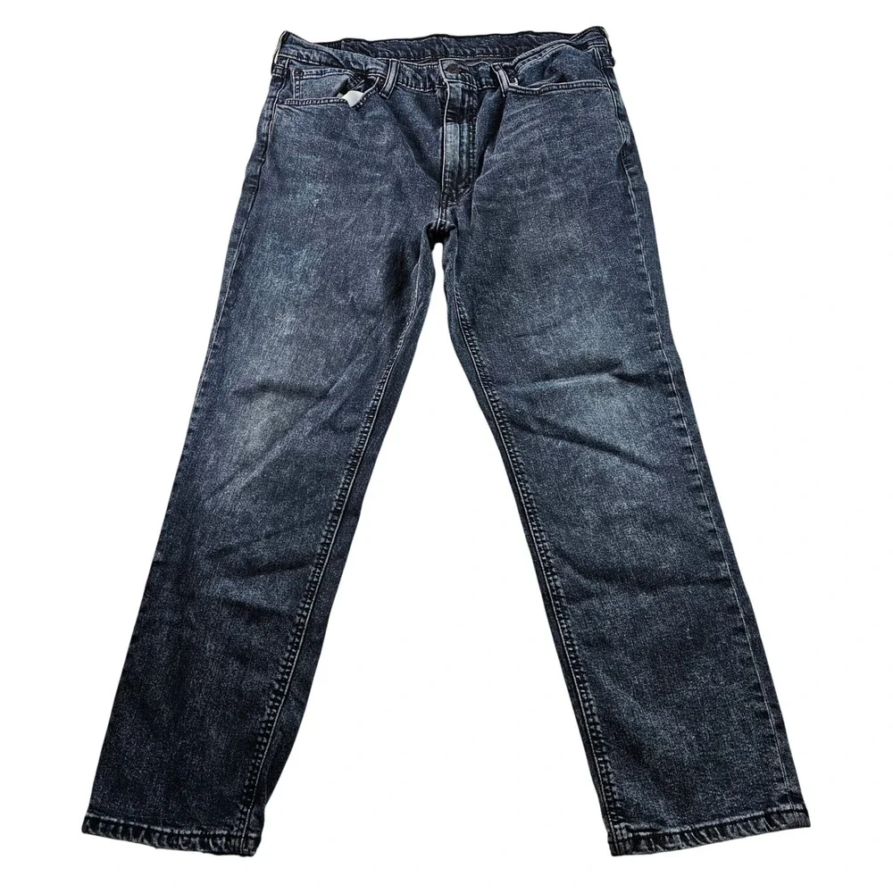 Levi's 541 Denim Jeans Men's Sz 38W Navy Blue Dark Wash Athletic Fit